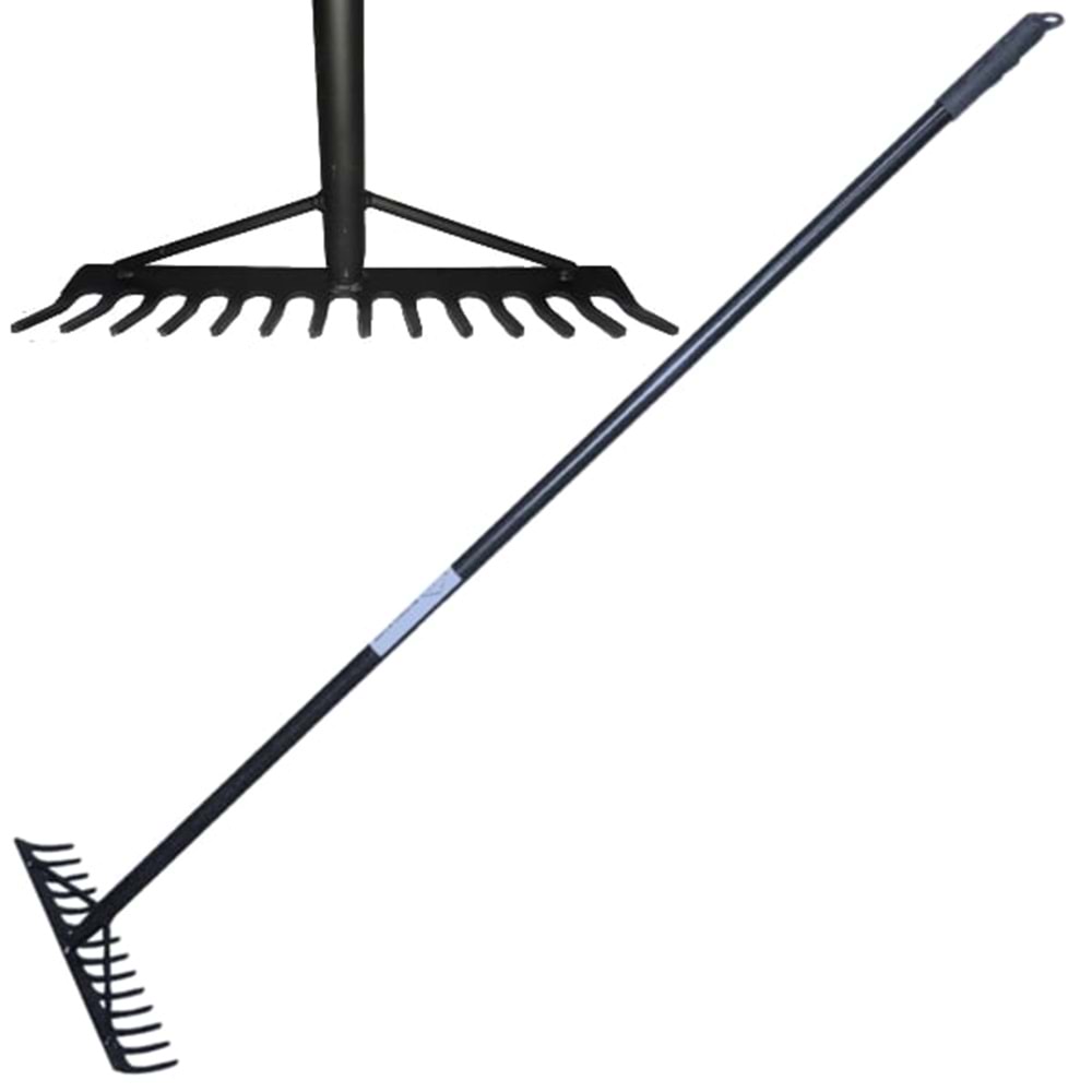 TIRMIK-DESTEKLİ-14 DİŞ-METAL SAPLI