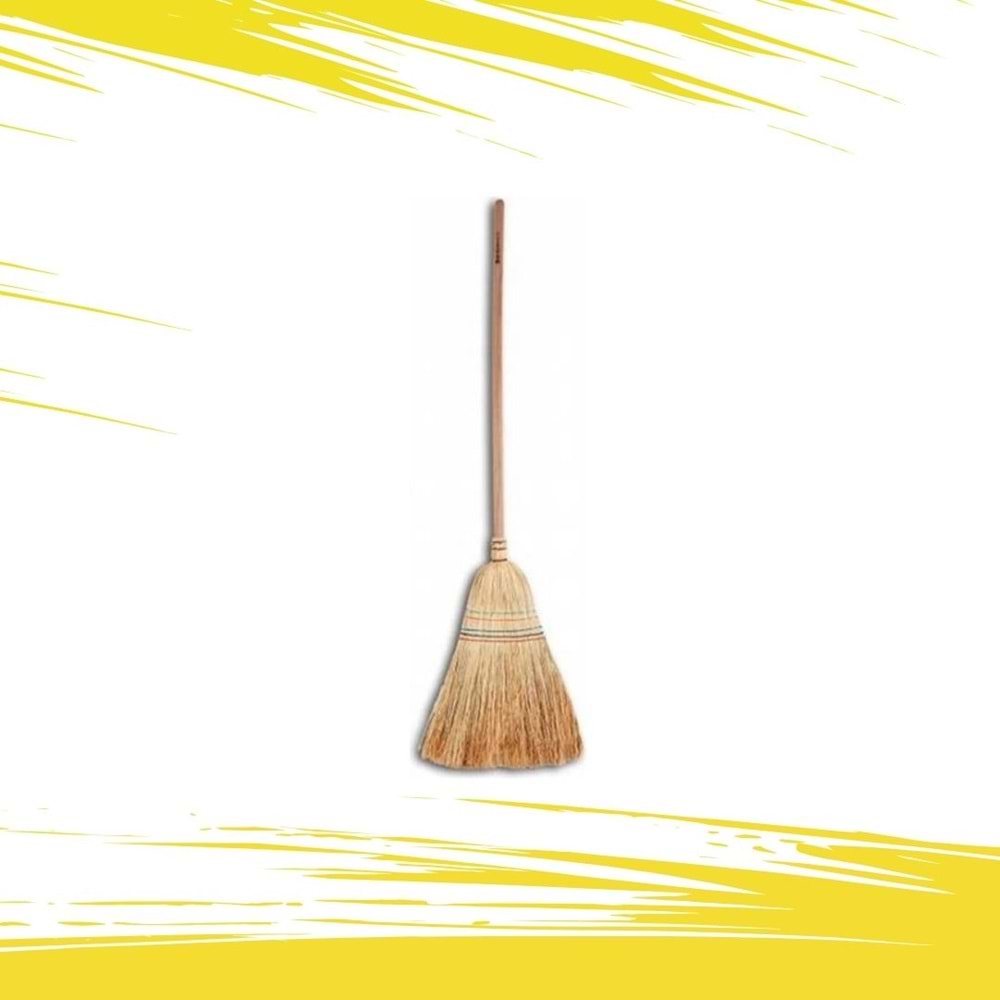 ÇALI SÜPÜRGE-SAPLI-STD-ARG-SARI