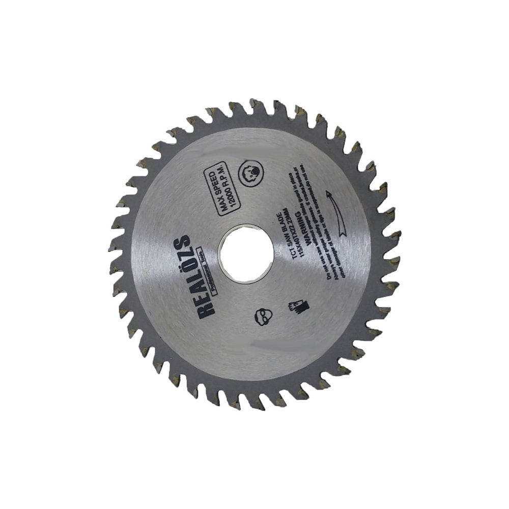 DAİRE TESTERE-SUNTA-115 MM*40T*22,2-MEŞEM-KROM