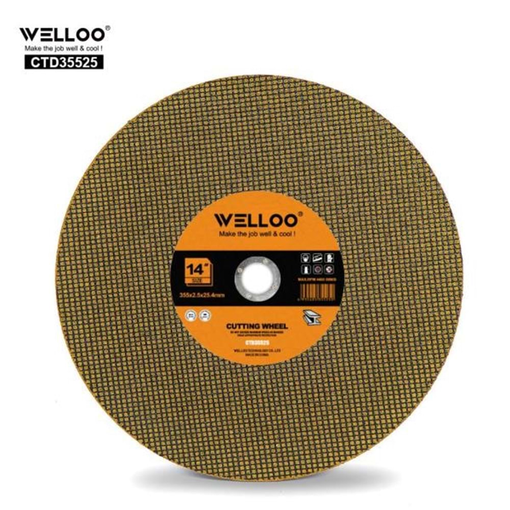 DEMİR KESME TAŞI 355*2,5*25,4 MM WELLO