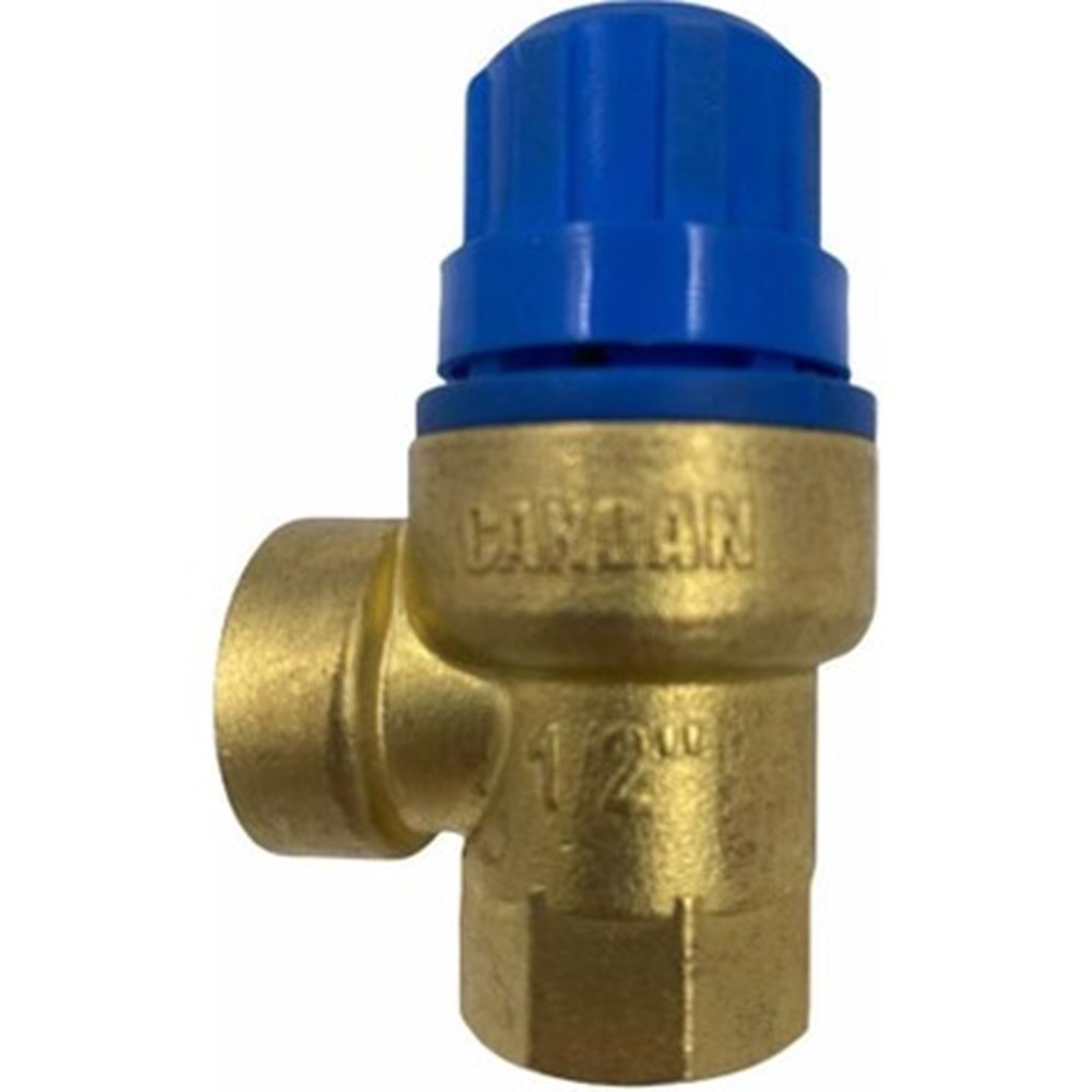 EMNİYET VENTİLİ 1/2 6 BAR CANDAN