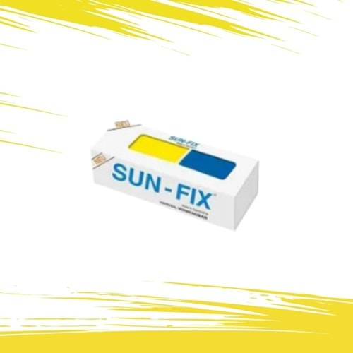 SUN-FİX YAPIŞTICI-İKİLİ KARIŞIM-40 GR-SUNFİX-MAVİ-SARI