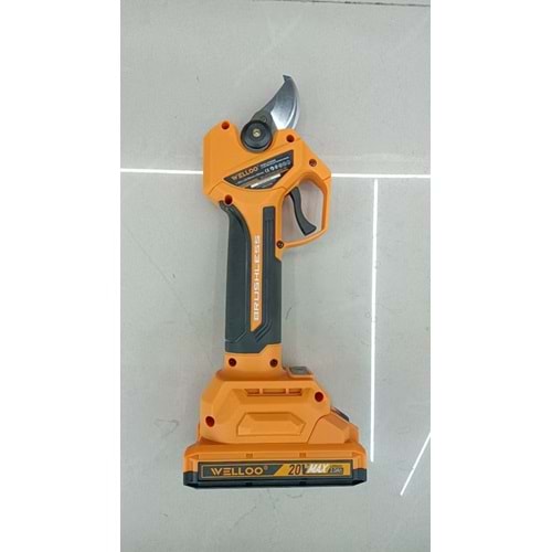 ŞARJLI DAL BUDAMA ÇİFT PİLLİ 20V 4.0 A.h WELLOO