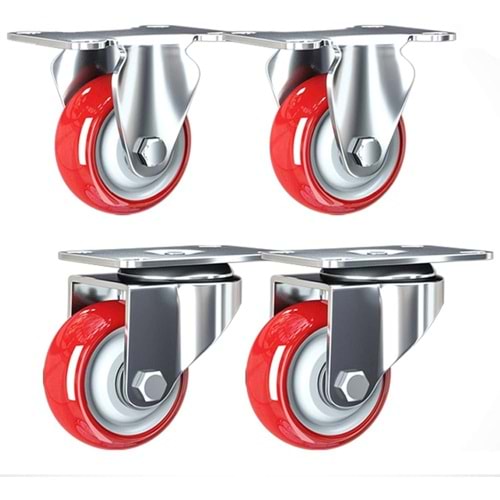 POLYEMİD TEKERLEK DÖNERLİ 4 LÜ 50 MM ARG