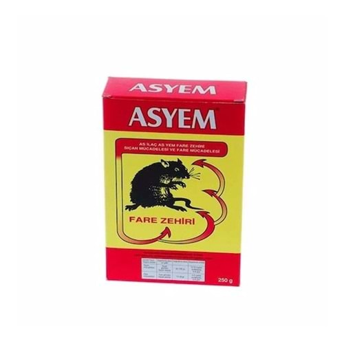 FARE ZEHİRİ-ZEHİR-250 GR-ASYEM-KIRMIZI