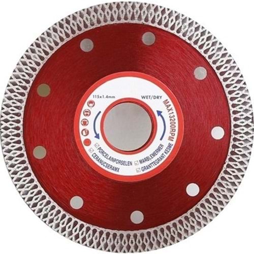 SRM KESME TEPSİSİ HASSAS 115*2,2,23 MM WELLOO