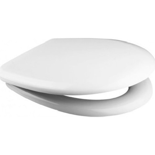 TUVALET KAPAĞI-PLASTİK-STD-ROZA-BEYAZ