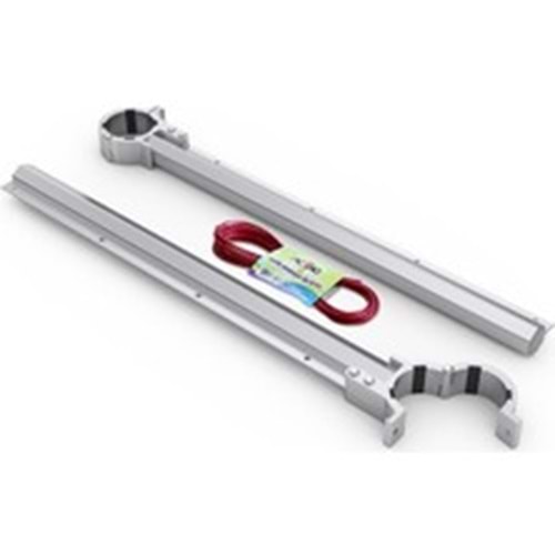 ÇAMAŞIR ASKILIĞI-ALÜMİNYUM-STD-MADE-SİLVER