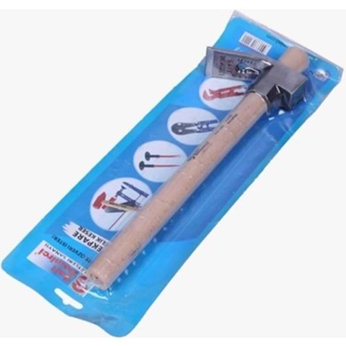 KESER SAPLI-KOMPLE ÇELİK-120 MM-SAİT DEMİRCİ-MAVİ