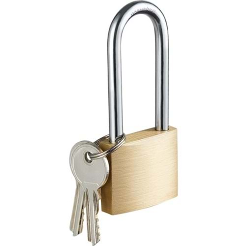 SARI ASMA KİLİT-UZUN-63 MM-IRON RAPLOCK