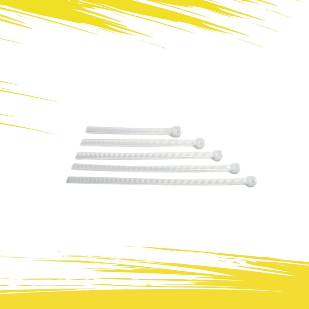 CIRT KELEPÇE-PLS-3,6*250 MM-ARG-BEYAZ
