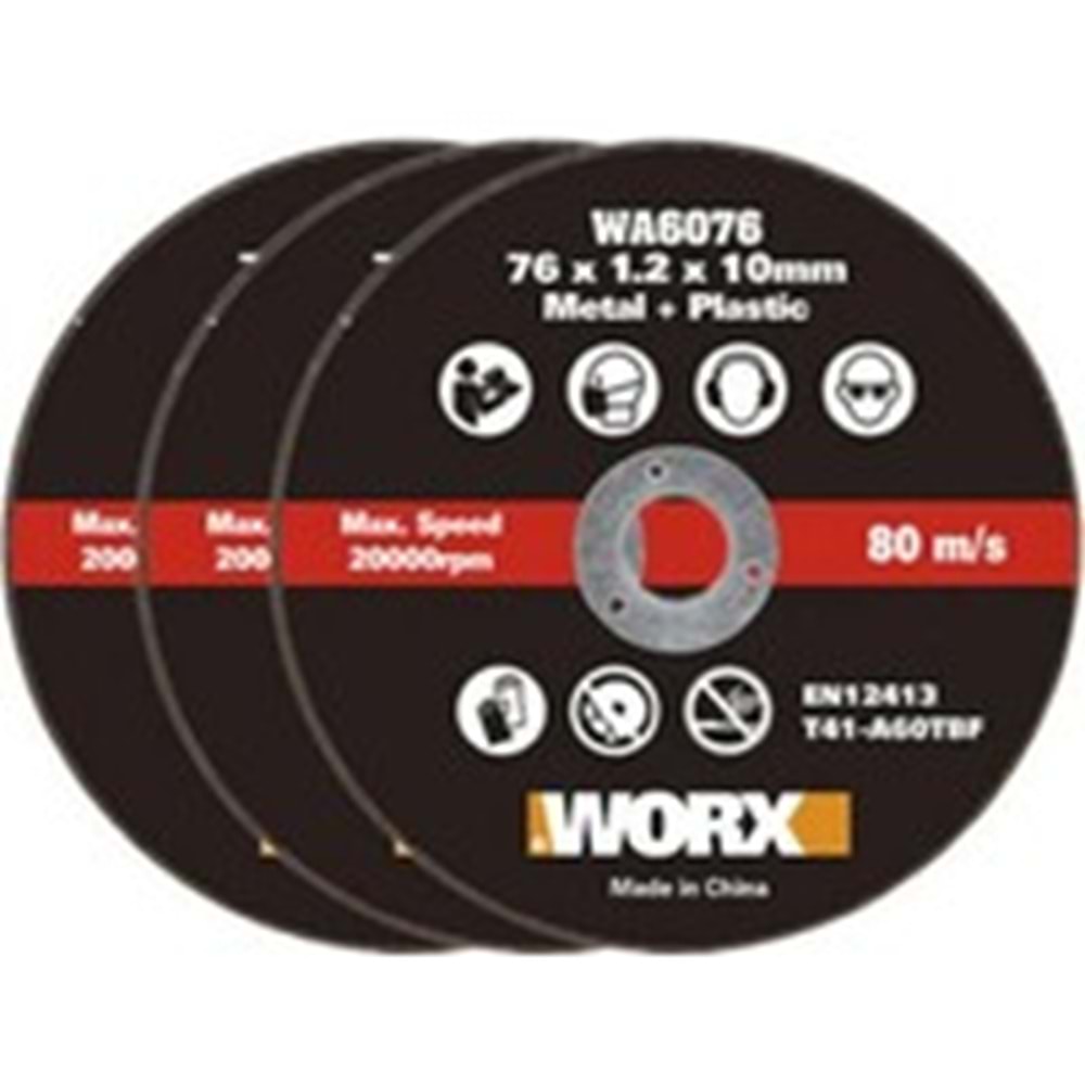 DEMİR KESME TAŞI-METAL-115 MM İNOX-İZZ-MAX-SİYAH
